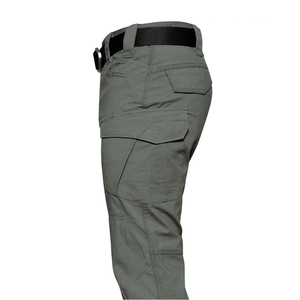 กางเกงขายาวผู้ชายลำลองสำหรับกิจกรรมกลางแจ้ง แบบทหาร ผ้าทอ แห้งเร็ว กันน้ำ ไนลอน ระบายอากาศได้ดี เหมาะสำหรับเดินป่า ใช้ได้ทั้งชายและหญิง - Product Image 4