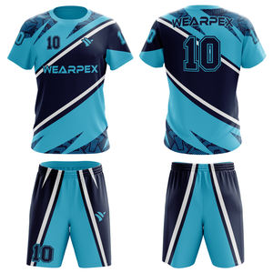 Camisetas de Fútbol Transpirables de Alta Calidad al por Mayor, Diseño Personalizado, Uniformes de Equipo, Conjuntos de Camisetas de Fútbol para Hombre - Product Image 1