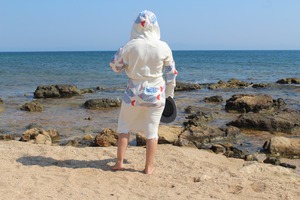 New Turkish Soft Muslin Hooded Bathrobe Colourful Printing Women Men Kids Beach <b>Towel</b> Spa Bathroom Home Hotel <b>Quick</b> <b>Drying</b> - Product Image 2