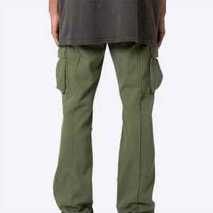 Stylish Midweight <b>Men's</b> Custom Jogger Pants High Quality for Casual Wear Urban Style Straight <b>Pattern</b> Colored Wash Customizable - Product Image 4