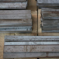 Billets d'acier de 130 mm x 12 m, billets d'acier de haute qualité, billets d'acier de coulée continue