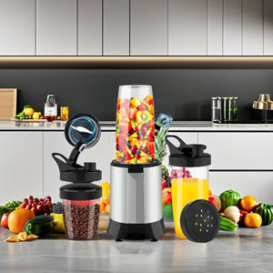 Mélangeur de smoothie personnel compact amélioré pour shakes Smoothies Jus Boissons glacées Sauces Plus - Product Image 2