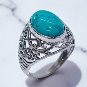<b>Turquoise</b> <b>Ring</b> Handmade 925 Sterling Silver Jewelry And 925 Silver Jewelry - Product Image 2