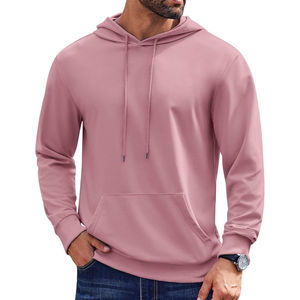 Sweat-shirts à capuche pour hommes de grande taille avec poche grande taille personnalisée de haute qualité Automne Hiver Logo personnalisé Pull à capuche - Product Image 4
