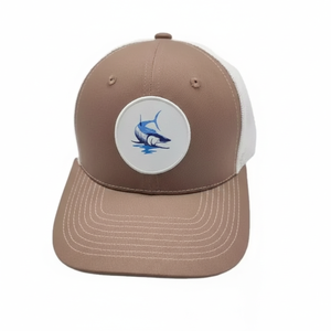 Casquette Trucker en Maille en Gros avec Broderie Personnalisée, Logo Patch Rond, 5 Panneaux, Coutures Contrastées, Chapeau de Pêche en Mer pour l'Extérieur - Product Image 2