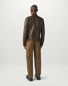 Chaqueta de Cuero Genuino de Piel de Vaca OEM Personalizada, Pura Moda, Mejor Precio, Hecha en Pakistán, Oferta al por Mayor para Hombres 2026 - Product Image 4