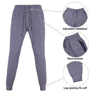 Conjunto Deportivo de Dos Piezas para Hombre, con Cremallera Completa, de Algodón Grueso, Resistente al Viento, para Invierno, con Logotipo y Color Personalizados 2026, Cintura Elástica, Precios - Product Image 4