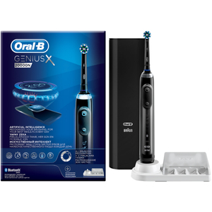 Brossette à dents électrique Oral-B Genius X 20000 - Noir - Product Image 4