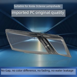 Cubierta de Lente de Faro Delantero para <span class=keywords><strong>Skoda</strong></span> Octavia 2018-2022, Carcasa de Faro Delantero Transparente para Piezas de Carcasa de Faro LED, <span class=keywords><strong>Precio</strong></span> de Fábrica - Product Image 3