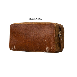 Neceser de cuero de vaca a la moda para hombre, Kit Dopp, accesorios de afeitar para viajar, organizador, bolsa de equipaje de viaje para negocios - Product Image 1