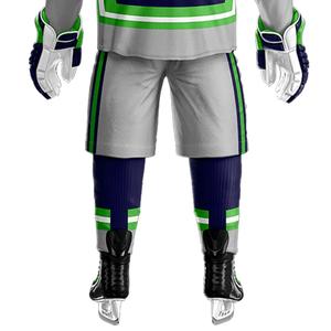 2025 Nouvel Arrivage Ensemble d'uniformes de hockey sur glace personnalisables légers comprenant des maillots et des pantalons pour l'entraînement et les matchs - Product Image 6
