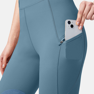 2025 nouveau Design sans manches bleu et noir femmes culotte équestre maille équitation spectacle chemise par Power Hint - Product Image 4