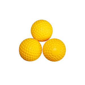 Máquina de lanzamiento de bolas de Irlanda de corcho amarillo hoyuelo de calidad profesional con el mejor logotipo - Product Image 1