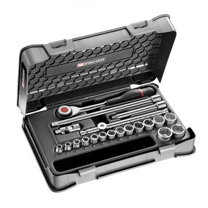 Facom 20-Piece 3/8'' Metric 6-Point <b>Sockets</b> Set - Product Image 2