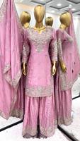 Vêtements ethniques indiens et pakistanais, robe Punjabi, costume Salwar Kameez de haute qualité, robe pour femmes, tenue de fête Bollywood, été