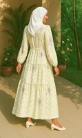 Robe grande taille à motif de fleurs robe luxueuse haut de gamme turque Eid nouvelle personnalisable musulmane prix usine mode ODM approvisionnement