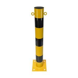 Poste Metálico Fijo con Soporte de Montaje en Forma de Oreja de 75 cm, Equipo para Estacionamiento, Bollard - Product Image 1