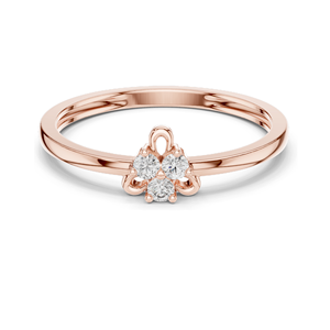 Anillo de Diamantes de Laboratorio para Mujer, Claridad VVS-VS EF, Oro de 18K, 14K, 10K y Plata 925, Opciones en Oro Rosa, Amarillo y Blanco - Product Image 1