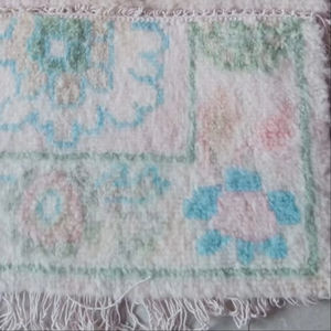 พรมขนสัตว์ทำด้วยมือหรูหราทันสมัยผ้านิ่มผูกปมมือปรับแต่งได้ขนาด5x8 12X14นามธรรมสำหรับบ้านสำนักงานโรงแรมสีสดใส - Product Image 1