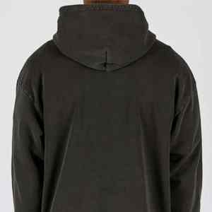 Sudadera con capucha con estampado de algodón 100% para hombre, ropa de calle informal de alta calidad, moda de invierno, bordado personalizado, patrón sólido - Product Image 3