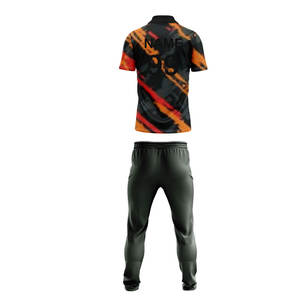 Ensemble de maillot et pantalon de cricket à manches courtes pour homme, best-seller, uniforme entièrement personnalisé par sublimation, tailles adultes - Product Image 2
