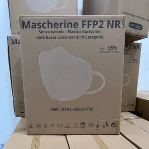 หน้ากากอนามัยแบบใช้แล้วทิ้ง FFP2 NR ไม่มีวาล์ว ได้รับการรับรองมาตรฐาน EN149 ป้องกันฝุ่น 3 ชั้น ได้รับการรับรองมาตรฐาน CE ประเภท III PPE - Product Image 5