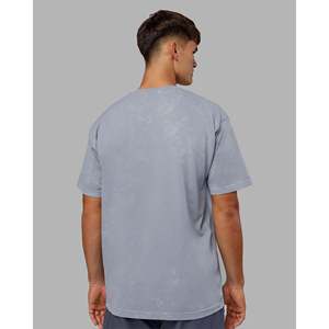 เสื้อยืดโอเวอร์ไซส์ Power Oversized Tee-Tradewinds ผ้าคอตตอนผสมไม้ไผ่พรีเมียมแบบซักล้างแล้ว - Product Image 3