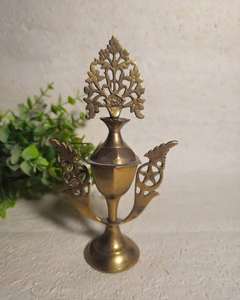 Porta Kohl/Surma de Latón Puro Indio, Estilo Clásico, Regalo Islámico para Polvo Delineador de Ojos Árabe, Decoración Cosmética, Idea de Regalo - Product Image 3