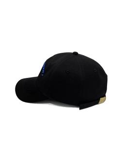 Nueva llegada negro bordado logotipo personalizado gorras de béisbol ala curva ajustable latón hebilla cierres deportivo Carta al por mayor - Product Image 2