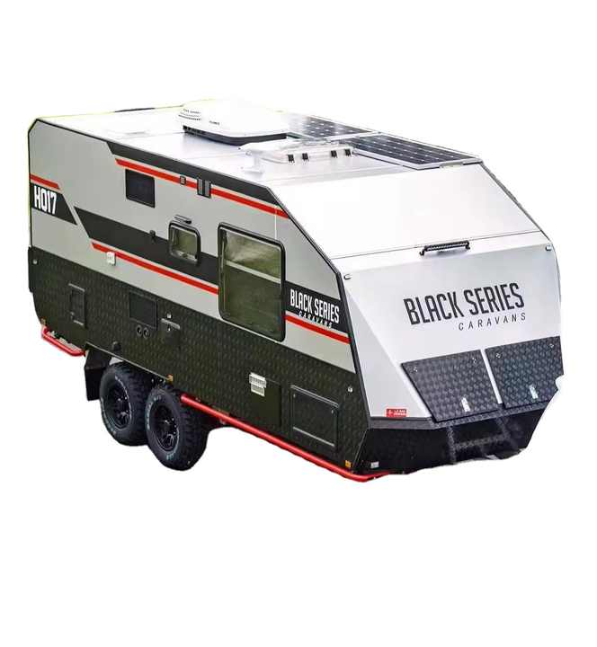 Mobile Car Trailer for Camping and Travel for Street Caravan Camper with Comfortable Mobile House Features Cheap Price