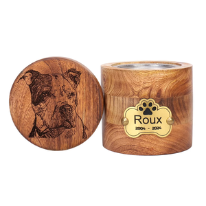 Lichtenberg Mango <b>Wood</b> Cremation <b>Urn</b> Red Resin InlayHandmade Cremation <b>urns</b> <b>for</b> Human And Pet <b>Ashes</b> - Product Image 5