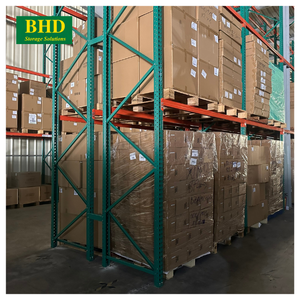 High Quality Customized American Standard Selective Pallet <b>Rack</b> RAL 6000 <b>Steel</b> Warehouse Inventory Stacking <b>Racks</b> & Shelves - Product Image 1