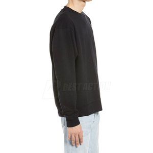 Sweat-shirt d'hiver à manches longues pour hommes sur mesure XS Cotton Fleece Puff Embossed 3D Printing ODM Technics Washed Design - Product Image 3