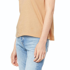 Nouveau haut de haute qualité femmes T-Shirt à manches courtes coton 32 taille unique personnalisée femmes décontracté Jersey T-Shirt à manches courtes - Product Image 5