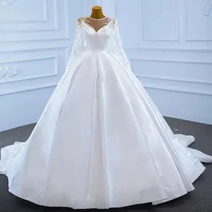 2023 Bekleidung Design Services Plus Size Marie Luxuriöse Spitze Hochzeit Geschirr Sets Kleid Ballkleider für Frauen Abendkleid