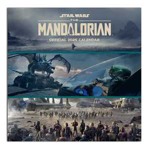 Calendario de Mesa con Mini Póster de The Mandalorian 2025, Reloj de Papel para Promoción - Product Image 3