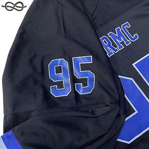 Maillots de football américain unisexe de haute qualité vêtements de sport de football respirants adultes uniformes grande taille maillots de sport - Product Image 6