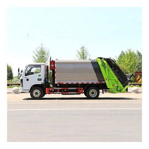 Petit camion à ordures municipal de chargement latéral d'élimination des déchets de cuisine des déchets 5CBM - Product Image 2
