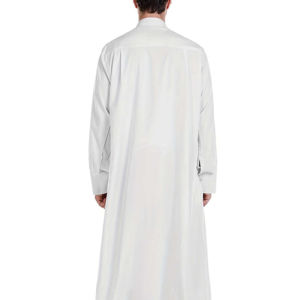 Fabricant de vêtements Jubba et Thobe pour hommes de style koweïtien moderne, vêtements arabes saoudiens, vêtements islamiques, Thobes décontractés pour hommes - Product Image 5