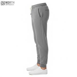Custom Logo Lightweight Men's Plain <b>Drawstring</b> Straight Leg Casual Woolen Sweatpants Joggers Autumn <b>Trousers</b> - Product Image 6