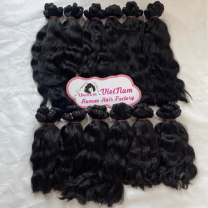 ผมคนจากเวียดนามผมดิบแบบลอนธรรมชาติผมคนแท้100% เวียดนาม - Product Image 3