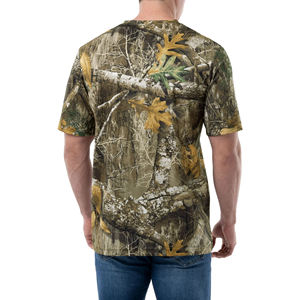 Camisetas de Algodón de 280 g/m² para Hombre, Diseño Personalizado del Fabricante, Estampado de Camuflaje de la Selva, Estilo Real Tree, para Acampar, Resistentes a Cualquier Condición - Product Image 2