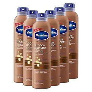 <b>Vaseline</b> Intensive Care Spray Moisturizer For Dry Skin <b>Cocoa</b> Radiant Made With 100% Pure <b>Cocoa</b> Butter 6.5oz (Pack of 6) - Product Image 3