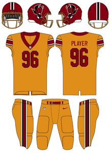 Affordable Price Original Equipment American Football Uniform set top Quality Breathable American football uniform - Product Image 4