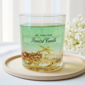 Ocean Theme <b>Gel</b> Wax Handmade jelly wax 500g roma Decorative <b>Candle</b> Clear <b>Gel</b> <b>Candle</b> Wax - Product Image 3