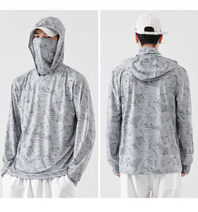 Nouveau sweat à capuche de pêche pour homme de haute qualité avec manches longues, t-shirts personnalisés par sublimation, UPF 50, séchage rapide, résistant aux UV - Product Image 4