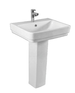 Tangdao Lavabos Sanitaires Salle De Bains Minimaliste En Céramique Lavage Main Piédestal Bassin avec Piédestal à Bas Prix Moins de 10 USD - Product Image 4