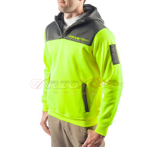 Vente en gros 2023 veste polaire chaude pour hommes Hi Vis sweats à capuche de sécurité réfléchissants avec fonction imperméable - Product Image 2