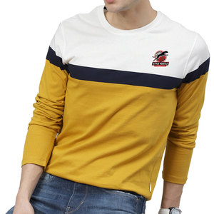 Camisetas de Manga Larga para Hombre, Último Modelo, MOQ Bajo, Tela Suave, Nuevo Diseño - Product Image 1