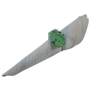 Best Quality Tissue Holder Newly Come Design Agate Stone With Metal Ring Napkin Ring Green Color <b>Kitchen</b> Ware <b>Accessories</b> - Product Image 2